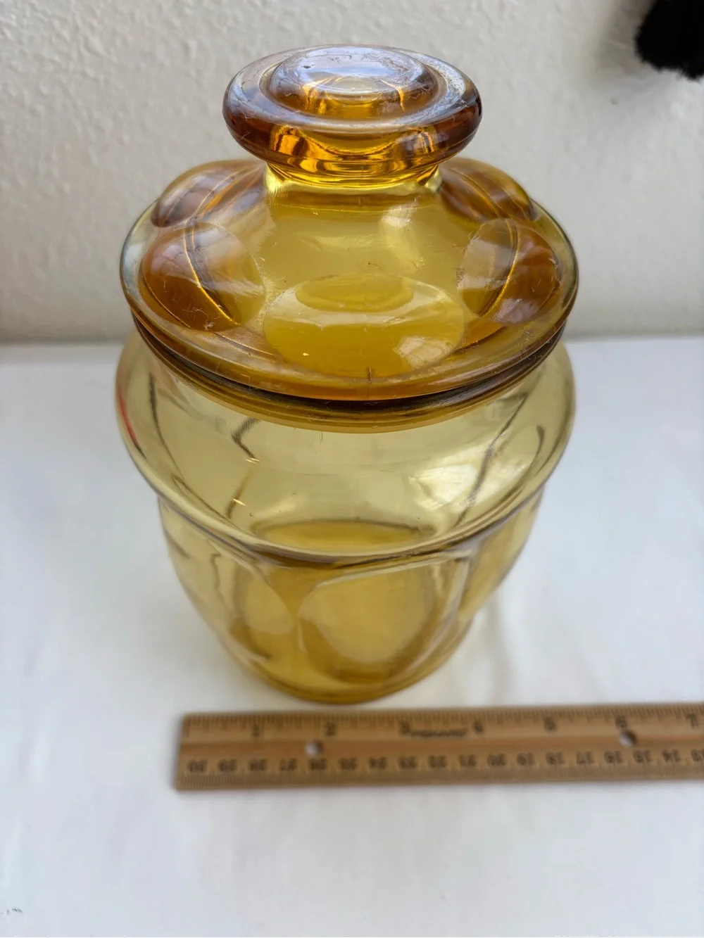 Vintage LE Smith jar